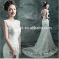 Elegant A Line white Trumpet Mermaid Wedding Dress